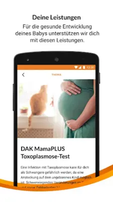 DAK Schwangerschaftscoaching android App screenshot 1